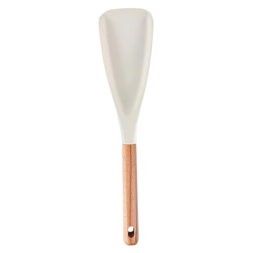 Non-Stick Ceramic Saucepan with Lid 3 QT Wooden Handle 1