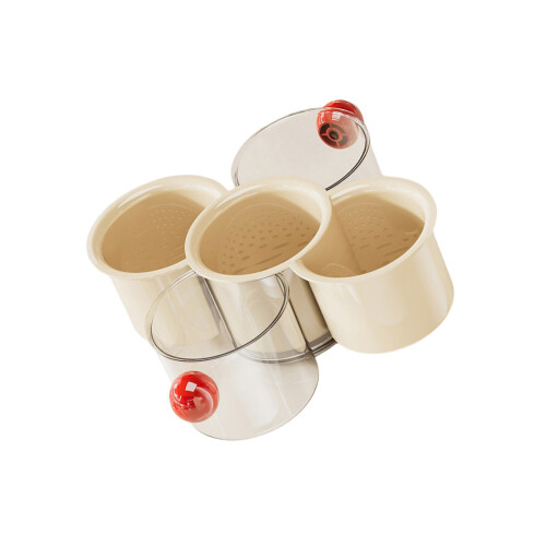 Modern Rotating Fruit Basket With 2 Layer Design And-2 S