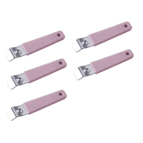 5Pcs Portable Bottles Opener Tool For Various Caps-Pink