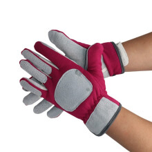 Lightweight Sun Protective Gloves Gardening Gloves Enhanced-Red