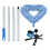 1 Set Adjustable Dust Removal Brush For High Place And-Blue 1 1