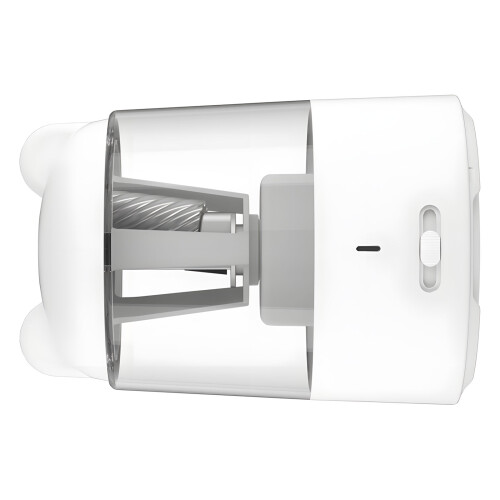 Adorable Plastic Electric Pencil Sharpener Large Capacity-White