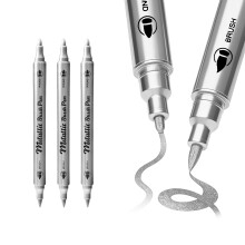 Creative Drawing Sketching Art Markers Paint Markers Set-Sliver