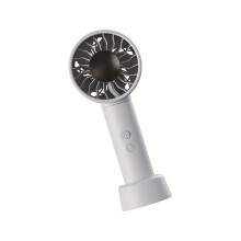 Portable Handheld Fan Portable 100 Speed Adjustable-Grey