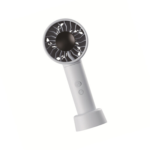 Portable Handheld Fan Portable 100 Speed Adjustable-Grey