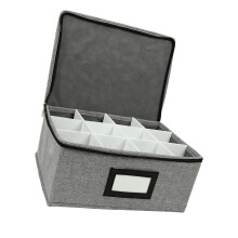 Multipurpose Elegant Glass Organizers Case for Dining Room Bar