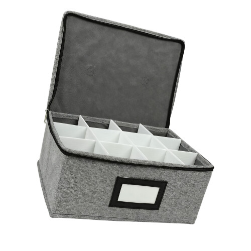 Multipurpose Elegant Glass Organizers Case for Dining Room Bar