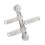 Quick Dry Angled Soap Dish Wall Mount Suction Cup-Clear 1