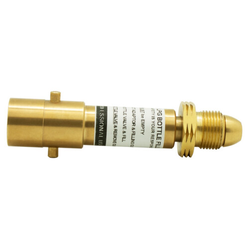 Propane Bottle Replacement Brass Adapter for LPG GPL Gas Bottles Right Hand Thread Propane CALOR Bottle Refill Adapter 2