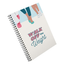 Spirals Fitness Trackers Fitness Planner Notebook with