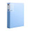 Sheet brochure, multi-layer transparent insert folder, 40-Blue 1