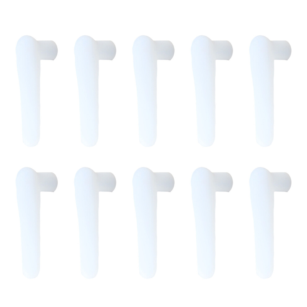 10 Divisions Elastomer Handle Canopies Multiple-Translucent 7696001659915