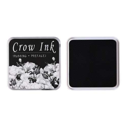 Neutral Ink Pad for Scrapbooking Stamping ABS Case and-Crow Ink