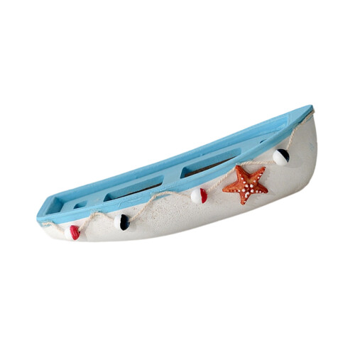 Sailing Boats Tabletop Decorative Ornament Home-Light blue S