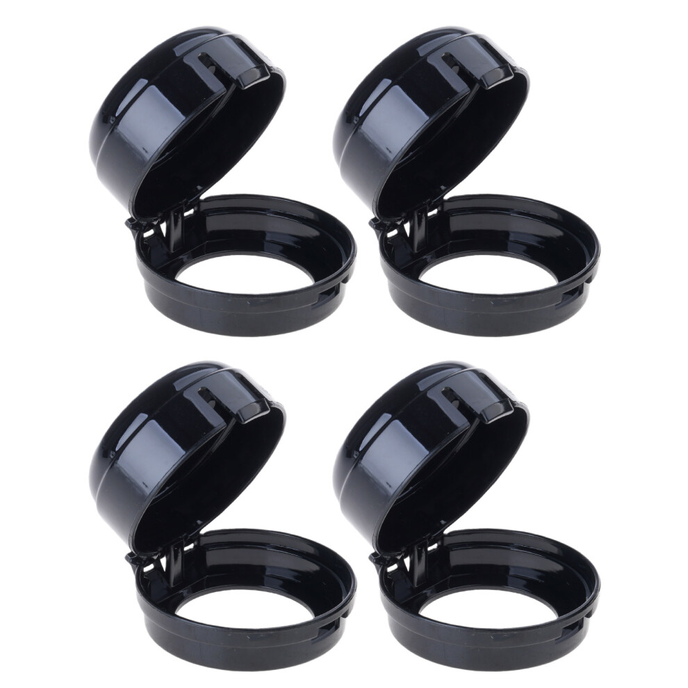 Pet Child Proof Stove Knob Guard Easy Installation- 4 Black