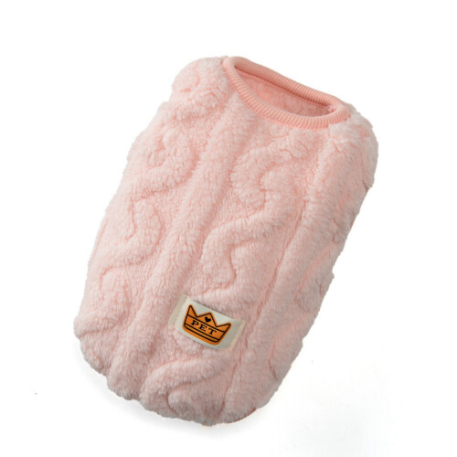 Winter Warmth Cats Clothing Thickened Polyester Vests-XS 3