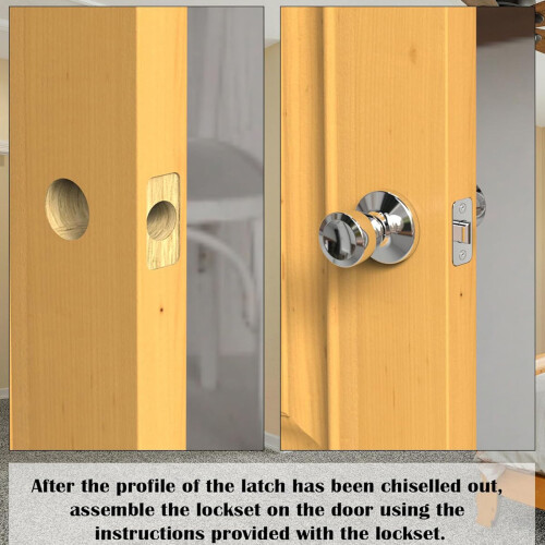 Home Improvement Chisels Door Hinge Jig, Door Hinge-Red 2
