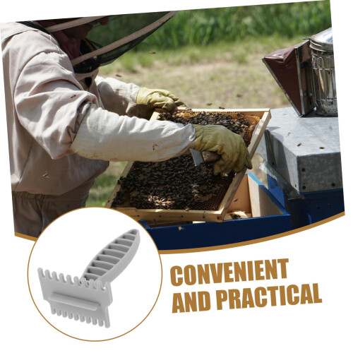 Plastic Beekeeping Hive Tool Beehive Scraper for Wax and Propolis Removal 1