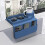 Permanent Sofa Side Tray for Coffee Cups Phones-Deep Blue 7