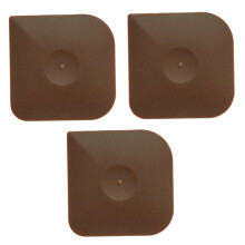 3Piece Cast Iron Pan Scraper Set, NonStick Safe, Removes BurntOn Food from Pots and Pans