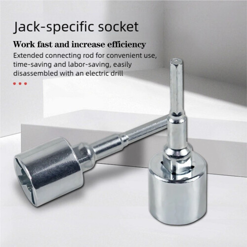 Corrosion Resistant Power Tool Jacks Socket-Silver jack 1