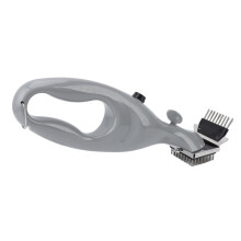 Grill Steam Brush for Deep Cleaning, Stainless Steel Barbecue Grill Cleaner for Cast Iron and Ceramic Grates