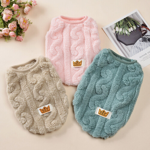 Winter Fleece Jackets for Cats Stretchable Thickened-XL 1 1