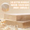 Nordic Design Cabinet Support Legs Solid Wood Stand-6cm Direct 6