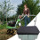 Waterproof Yard Spreader Protector Housing Case Skin Tool-Black 6
