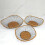 Classical Brown Iron Weave Drainages Basket Suitable For-M 6