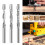 Double Flutes Spirals Edges Flush Cutter-Compound model 3