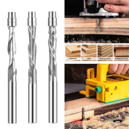 Alloy Spirals Trimming Router Bit Flush Cutter Double-Topspin 2