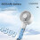 USB Rechargeable Mini Fan Portable Handheld Fan with 100-White 6