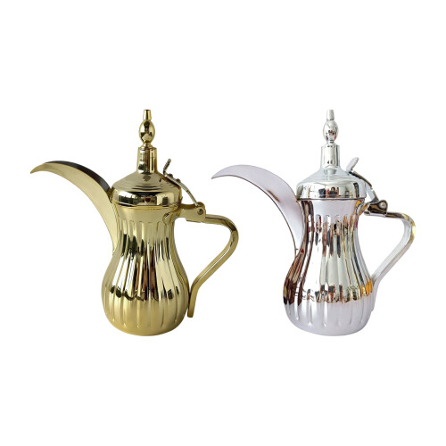 Classical Middle East Design Stainless Steel Tea-Silver 40OZ 1
