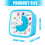 Ocean Themed Quiet Visual Timers For Kids With 3 Alerts-Blue 6