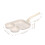 4 Section Breakfast Frying Extent Aluminum Building Nonstick 4