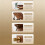 Premium Brass Wall Key Display Including 6 Sturdy Pegs-beech 2