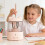 Adorable Plastic Electric Pencil Sharpener Large Capacity-White 4