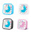 Ocean Themed Quiet Visual Timers For Kids With 3 Alerts-Blue 4