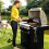 Electric Steam Grills Scrubbers Brush With Ergonomic Handle 3