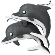 2 Pack Hot Tub Scum Absorber Reusable, Dolphin Hot Tub Accessories, Oil Absorbing Sponge