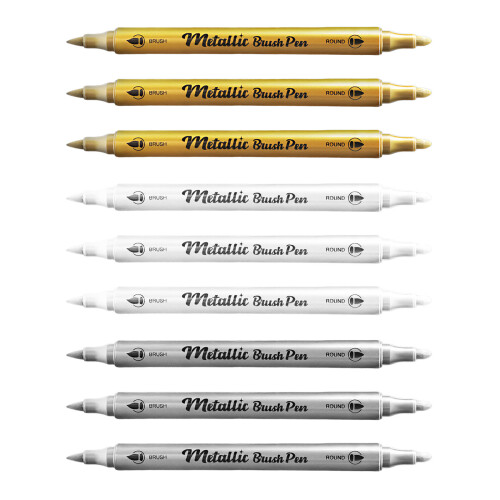 Artist Acrylic Markers With Quick Dry Formulas Ergonomic-White 1