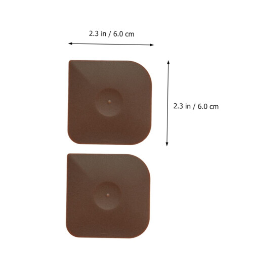 Cast Iron Skillet Scraper Set, 4 Pack Pan Scrapers for Pots and Griddles 2