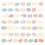 Artistic Decorative Scrapbook Sticker for Adults & Students, 4