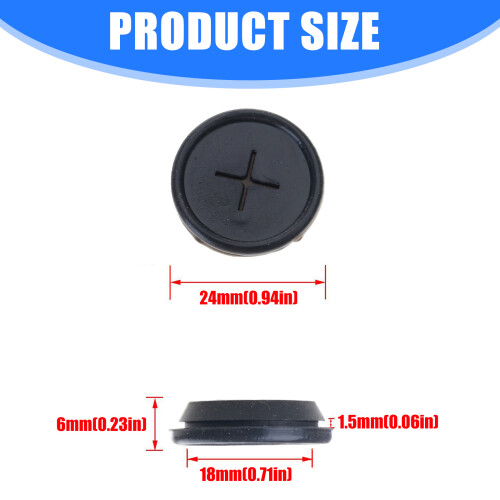 1/3/6/12Pcs Rubber Meat Probe Grommet Replacement Part For-3pcs 2