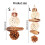 Fruit Shape Bird Chewing String with Natural Grass Ball-L 4