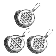 3pcs Stainless Steel Pan Scraper Set, Pot Scraper for Woks and Bowls, Kitchen Cleaning