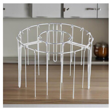 Air Fryer Skewer Rack, Vertical Kebab Holder, No Flip for Grill and Oven, 24 Skewers