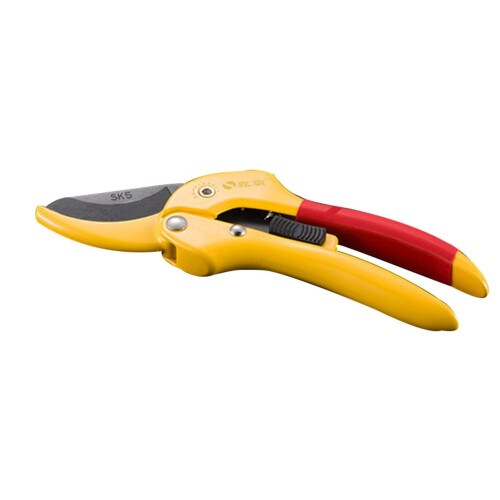 Garden Pruning Shears Sharp Carbon Steel Blade RustResistant Bypass Scissors for Tree Branches
