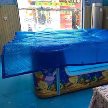 Heavy Duty Solar Pool Cover 3m x 7m Rectangle Bubble Design with Grommets for Swimming Pool and Hot Tub